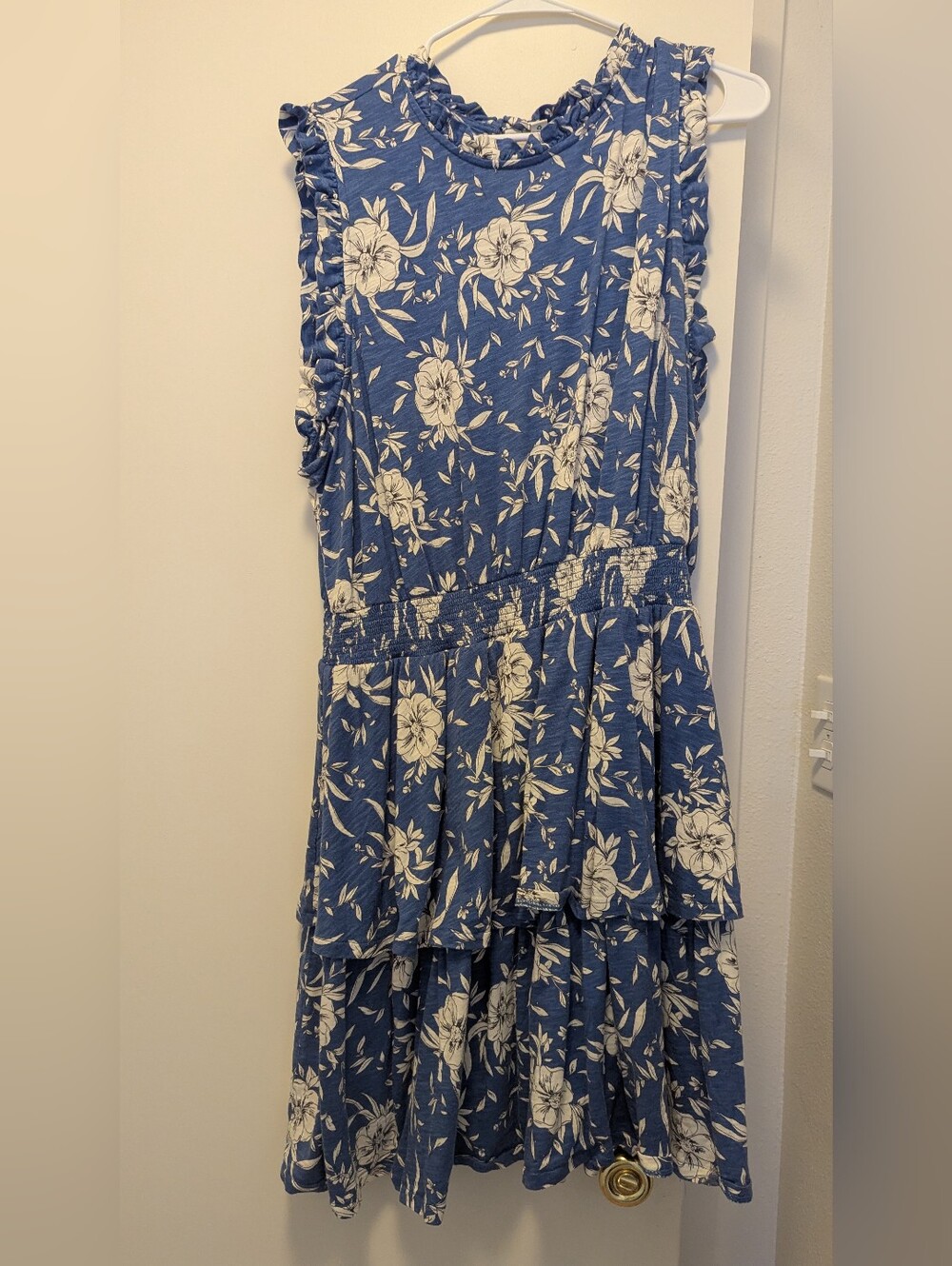 Torrid Belle Isle Ruffle Neck Mini Dress